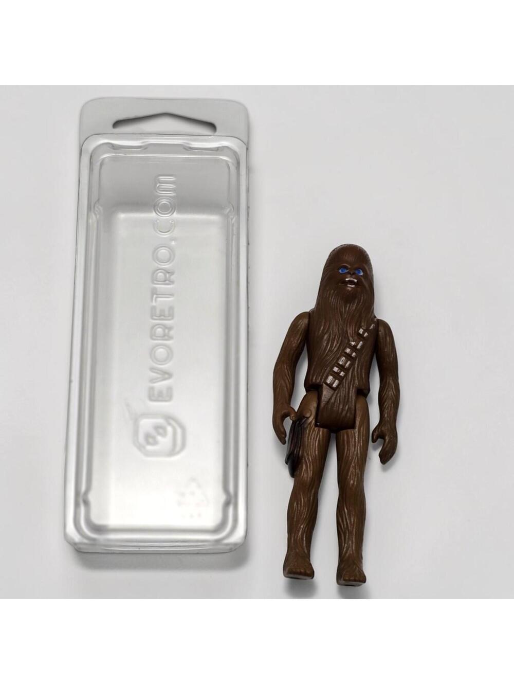 1977 Kenner Star Wars Chewbacca Action Figure - A New Hope - W/ Protector